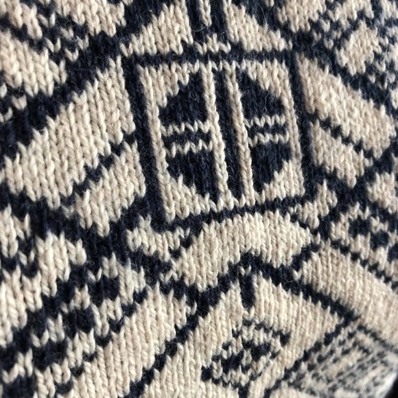 RW&CO Cotton Wool Blend Knit Sweater | Size XS - Picture 4 of 12